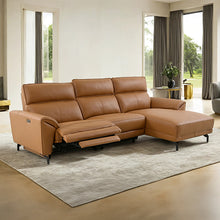 Theola Power Sectional, Right Chaise – Brown Clay