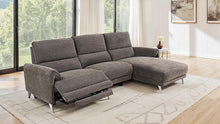 Brande Power Sectional, Right Chaise – Brown