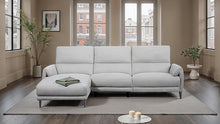 Brande Power Sectional, Left Chaise – Light Gray