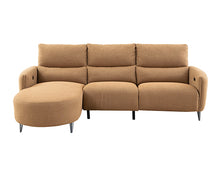 Galten Power Sectional – Brown