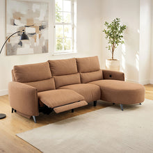 Galten Power Sectional – Brown