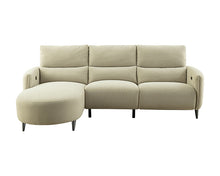 Galten Power Sectional – Latte