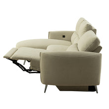 Galten Power Sectional – Latte