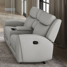 Jacobus Reclining Sofa & Loveseat Set – Light Gray