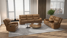 Leolinus Reclining Sofa & Loveseat Set – Brown