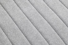 Hoople Channel Tufted Swivel Chair – Light Gray