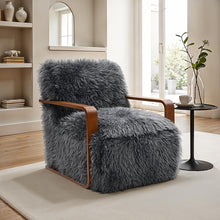 Elardo Accent Chair – Charcoal Gray