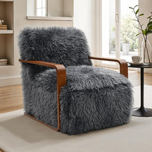 Elardo Accent Chair – Charcoal Gray