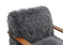 Elardo Accent Chair – Charcoal Gray