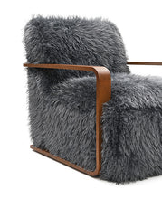 Elardo Accent Chair – Charcoal Gray