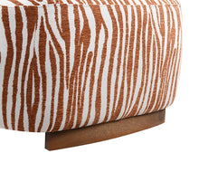 Niobe Accent Chair – Rustic Orange