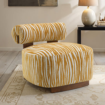 Niobe Accent Chair – Yellow