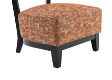 Aveni Accent Chair – Rustic Orange