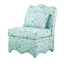 Hemsworth Accent Chair – Chinoiserie Light Teal/Pink