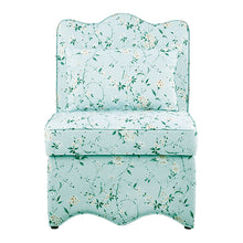 Hemsworth Accent Chair – Chinoiserie Light Teal/Pink