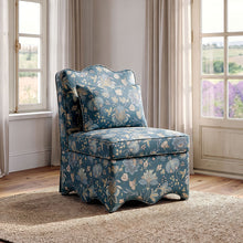 Hemsworth Accent Chair – Jacobean Peacock Blue