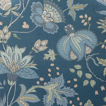 Hemsworth Accent Chair – Jacobean Peacock Blue