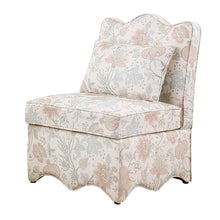 Hemsworth Accent Chair – Jacobean Floral Dusty Pink/Blue