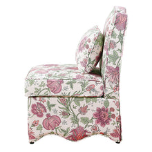 Hemsworth Accent Chair – Jacobean Floral Blossom Pink