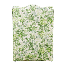 Hemsworth Accent Chair – Seaside Cabbage Rose Green/White