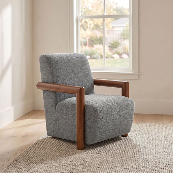 Esher Accent Chair – Sky Gray