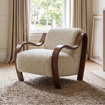 Niari Accent Chair – Egret Beige