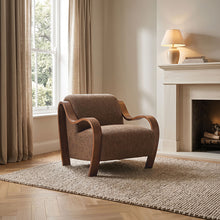 Niari Accent Chair – Caramel Brown