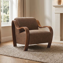 Niari Accent Chair – Caramel Brown