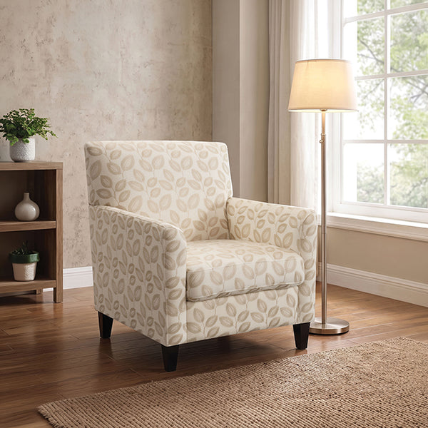 Ivey Acent Chair – Botanical Beige