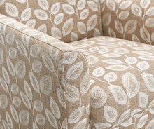 Ivey Acent Chair – Botanical Warm Mocha/Egret White