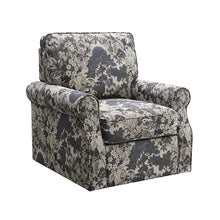 Penryn Swivel Accent Chair – Slate Blue