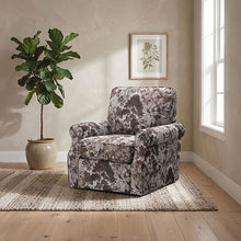 Penryn Swivel Accent Chair – Mocha Brown