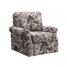 Penryn Swivel Accent Chair – Mocha Brown