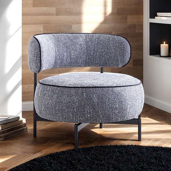 Florens Swivel Chair – Dark Gray
