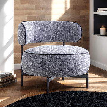 Florens Swivel Chair – Dark Gray
