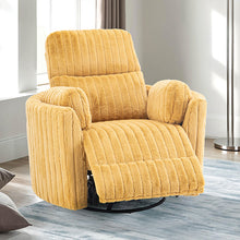 Belper Power Glider Recliner w/ Swivel – Yellow