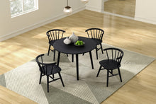 Yate 5 Pc Dining Table Set – Black
