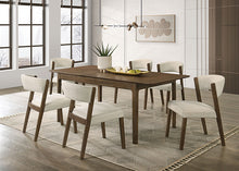 Raissa 7 Pc Dining Table Set – Walnut