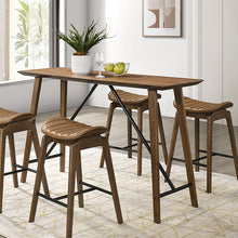Klamath 5 Pc Counter Ht Table Set – Walnut