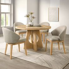 Ozark 5 Pc Dining Table Set – Oak