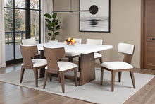 Caerwys 7 Pc Dining Table Set – Brown