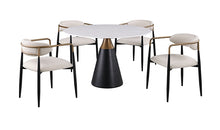Hobro 5 Pc Dining Table Set – Black