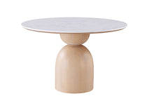 Neasden 5 Pc Dining Table Set – Natural/Black/White