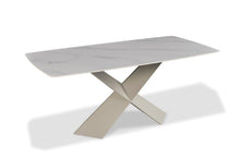 Lenvik 7 Pc Dining Table Set – White/Brown