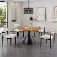 Athan 5 Pc Dining Table Set – Oak/Black