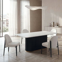 Borden 5 Pc Dining Table Set – Black/White