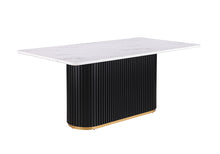 Borden 5 Pc Dining Table Set – Black/White