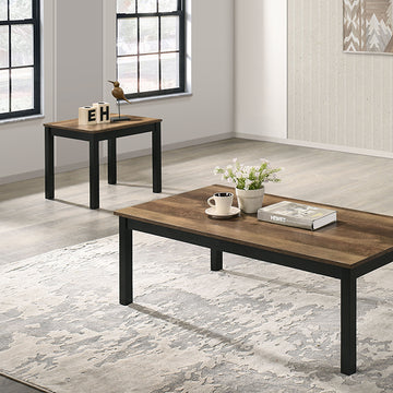 Findlay 3 Pc Table Set – Brown