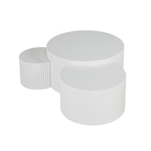 Narella 3 Pc Coffee Table Set – White