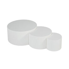 Narella 3 Pc Coffee Table Set – White